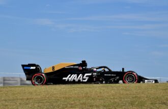 ОСТИН, ТЕХАС - 2 ноября: Ромен Грожан, Haas VF-19 во время Гран-при США Формулы-1 2019 года на трассе Circuit of the Americas, Остин, Техас, США. (Фото Марка Саттона / LAT Images)