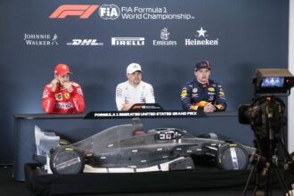 2019 США F1 GP Пресс-конференция после квалификации
