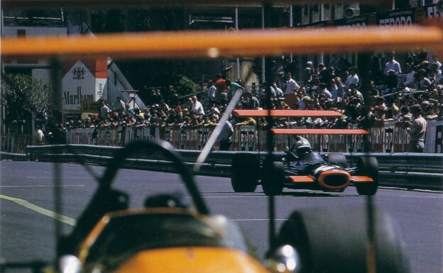 Selected original - 1969 Monaco F1 GP 1 John Surtees driving the BRM during the 1969 Monaco F1 GP