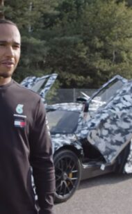 Hamilton's First Look Mercedes Project ONE on Track!