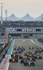 2019 Abu Dhabi F1 GP Animated Timelapse