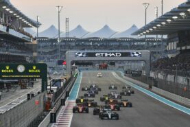 2019 Abu Dhabi F1 GP Animated Timelapse