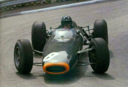 Graham HIll driving the BRM P261 at Monaco (1964)