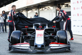 2020 Haas VF-20 F1 car launch pictures