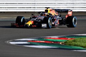 First footage of the Red Bull RB16