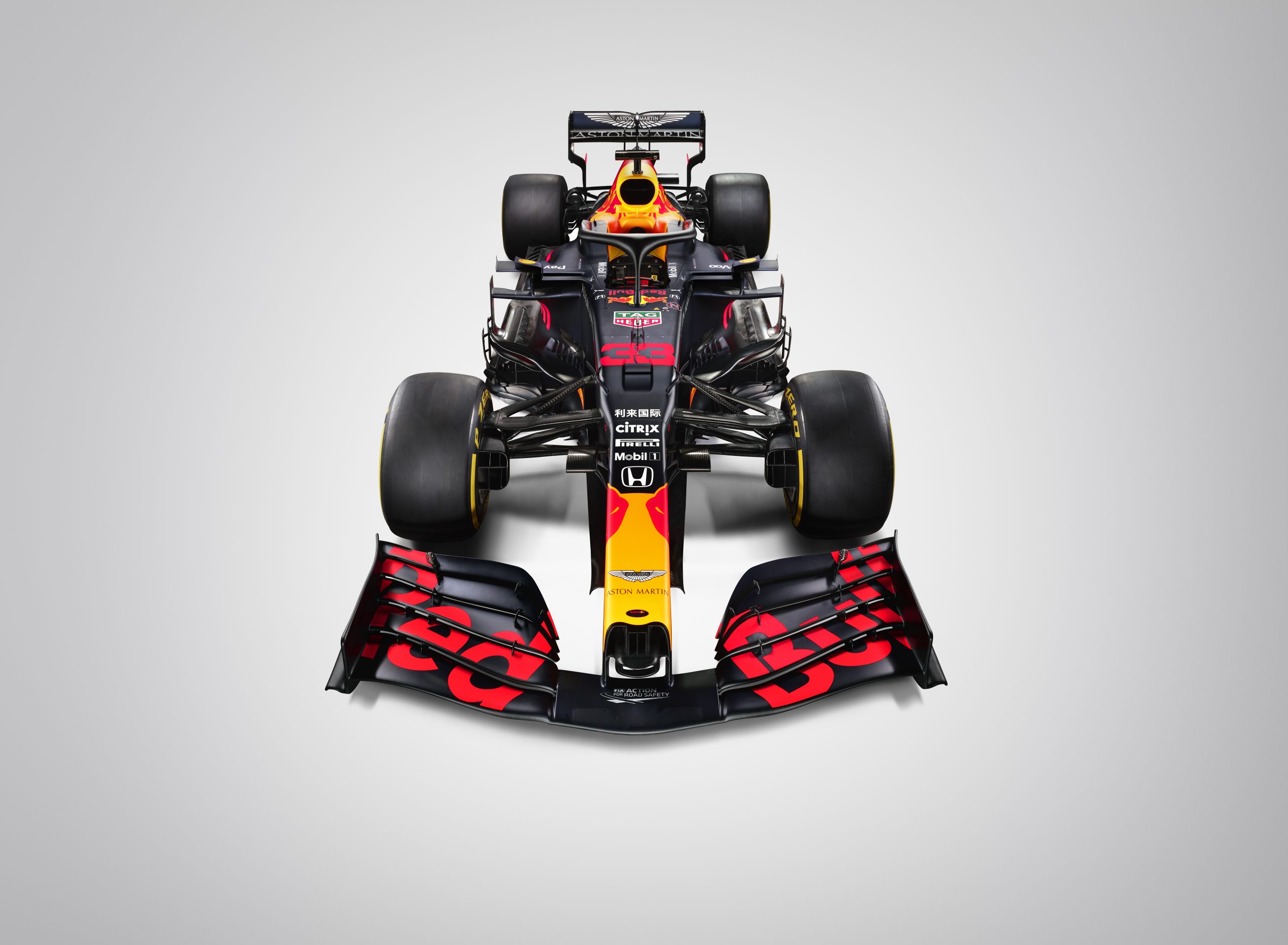 Red Bull Rb16 F1車の打ち上げ写真