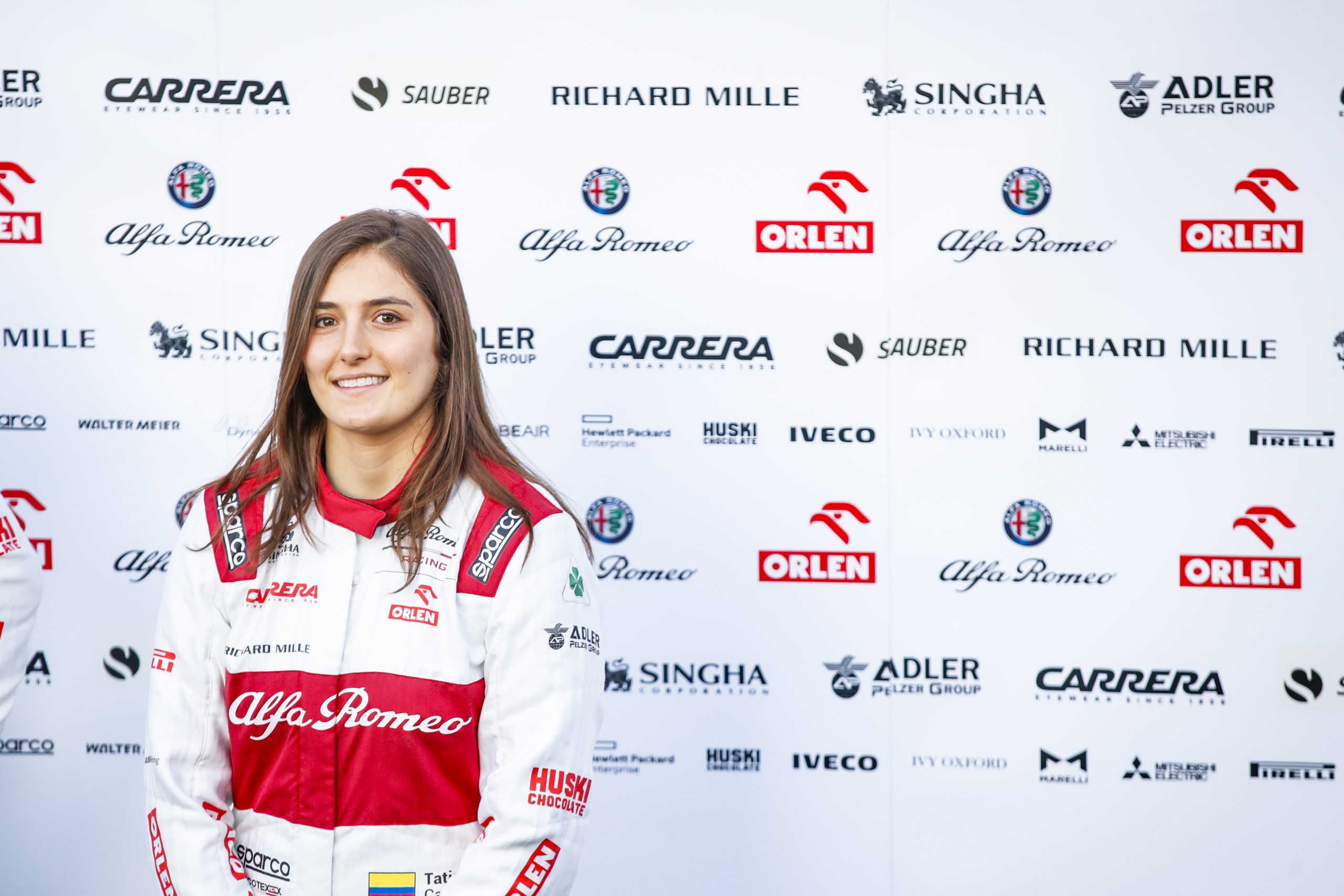original Tatiana Calderon Neu Formel 1