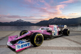 2020 Racing Point RP20 F1 Car launch photos