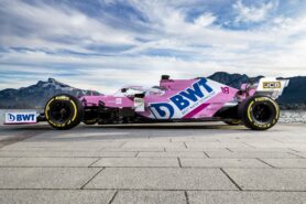 2020 Racing Point RP20 F1 Car launch photos