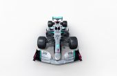 Before Lights Out - Mercedes W11 Light Show