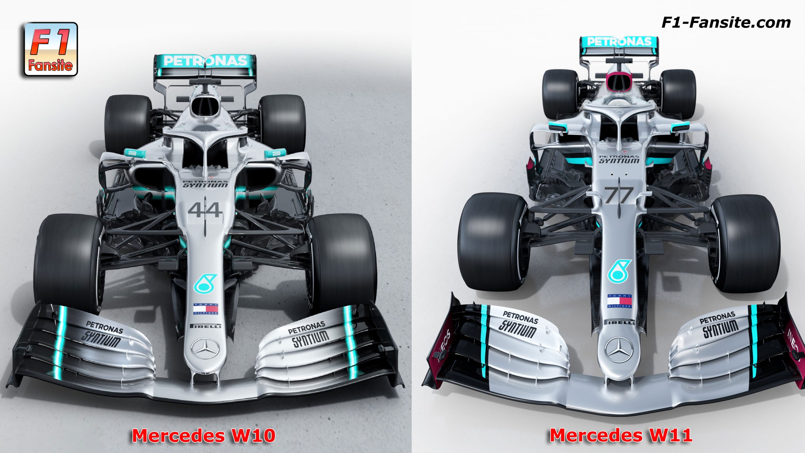 Mercedes W11 F1 Car Launch Pictures