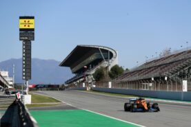 Carlos Sainz reviews a lap around Circuit de Barcelona-Catalunya