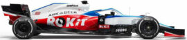 Williams FW43 sideview