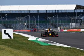 Getting back on track with the RB16 at Silverstone!