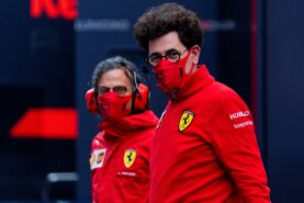 Ferrari's Binotto has 'support of my bosses'