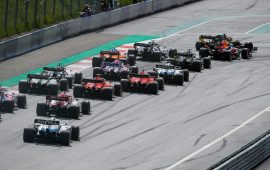 2020 Styrian F1 GP Animated Timelapse