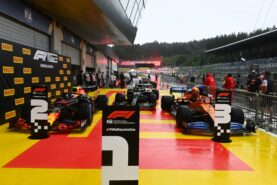 Starting Grid 2020 Styrian Grand Prix