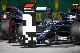 Starting Grid 2020 Austrian Grand Prix at the Red Bull Ring