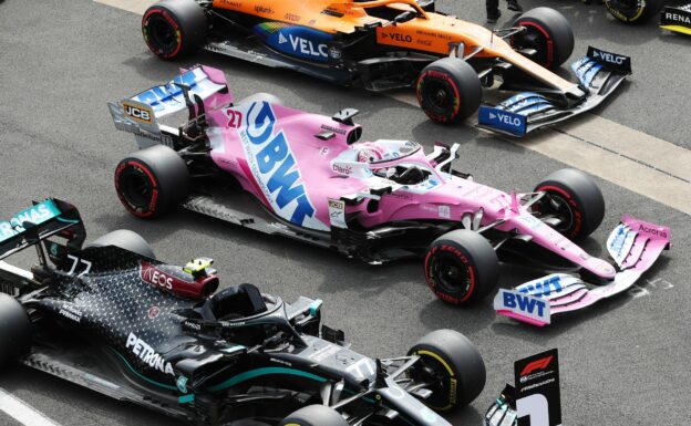 'Pink Mercedes' penalty sets paddock on fire 1 'Pink Mercedes' penalty sets paddock on fire