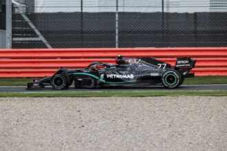 Valtteri Bottas,银石上的梅赛德斯W11