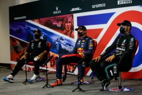 Post-Race Press Conference 70th Anniversary GP Press Conference