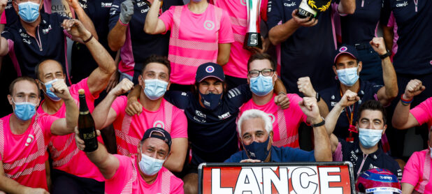 In the pit lane - Lawrence Stroll Rainmaker