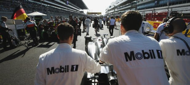 In the pit lane - From Russia with love