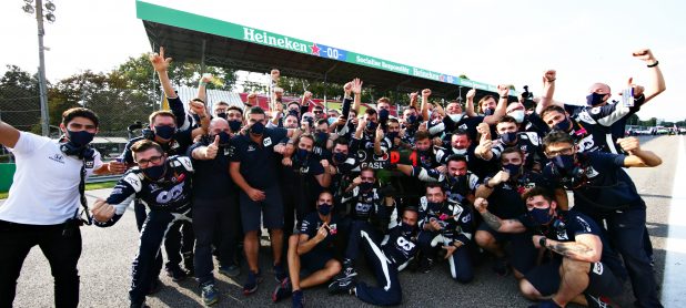 Post-Race Celebrations at Monza | Powered By Honda