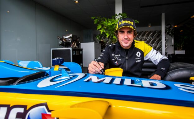 Alonso gets first taste of Renault RS20 next week 1 Alonso shown green light for 'young driver' test