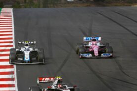 Russell thinks Perez camp fuelling Williams rumours