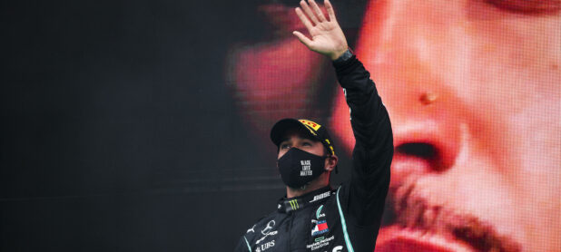 Hamilton responds back at lucky champion jibe