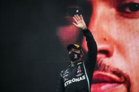 Hamilton responds back at lucky champion jibe