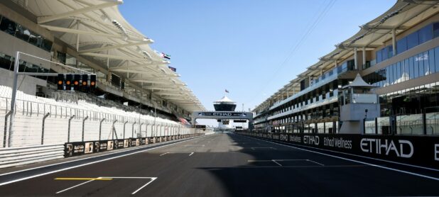 abu dhabi grand prix starting grid