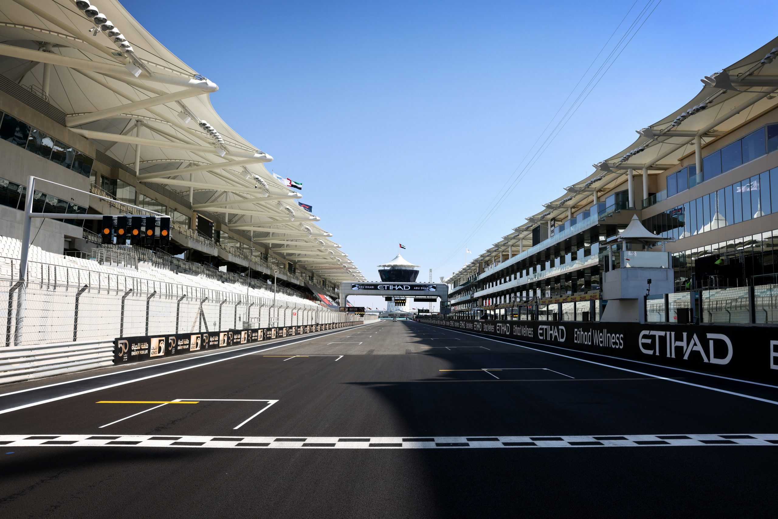 abu dhabi f1 starting grid