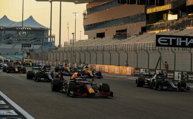 Final race of the season one of the most boring ever? 1 Rumours say Mercedes slowed itself down during last GP