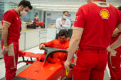 Sainz heads to Italy for his first Ferrari test