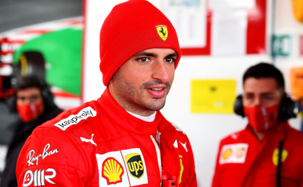 Sainz crashed Ferrari while testing the new 18-inch tyres? 1 Sainz crashed while testing the new 18-inch tyres?