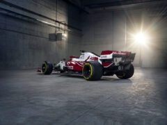 2021 Alfa Romeo Racing C41 F1 Car launch pictures