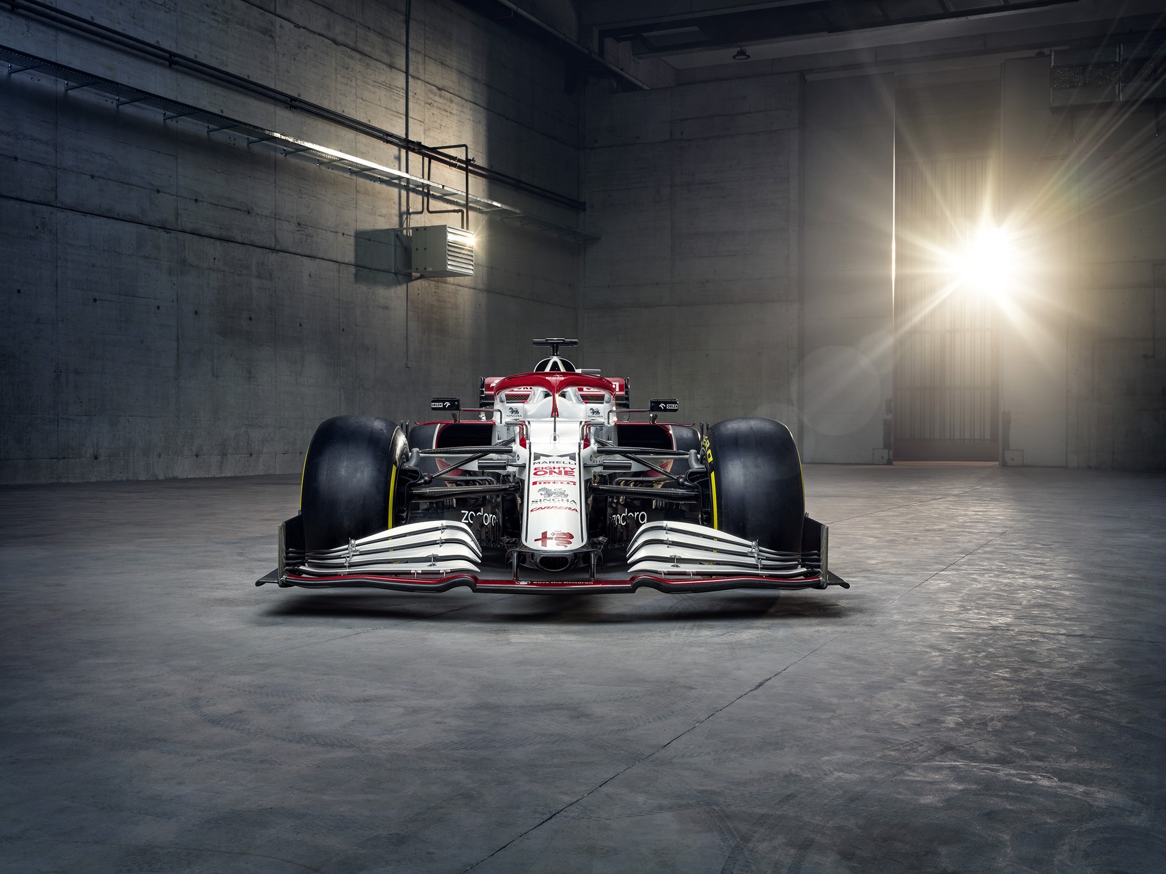 21 Alfa Romeo Racing C41 F1 Car Launch Pictures