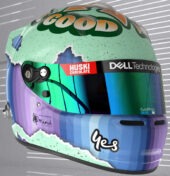 2021 helmet Daniel Ricciardo
