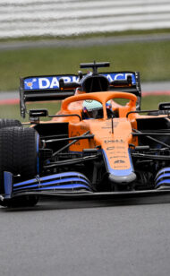 Ricciardo struggled to fit in the seat of his new McLaren