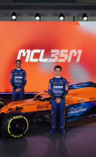 McLaren MCL2021M 35 F1 Imágenes del lanzamiento del vehículo