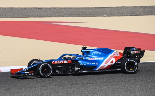 Alonso says the new Alpine is a little slow 1 Alonso says the new Alpine is a little slow