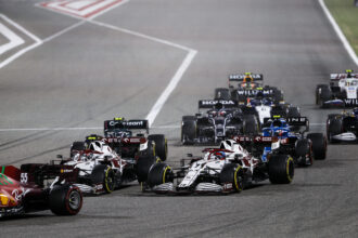 07 RAIKKONEN Kimi (fin), Alfa Romeo Racing ORLEN C41, action during Formula 1 Gulf Air Bahrain Grand Prix 2021 from March 26 to 28, 2021 on the Bahrain International Circuit, in Sakhir, Bahrain - Photo Frédéric Le Floc’h / DPPI