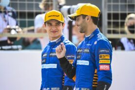 Norris claims new team mate Ricciardo is not better than Sainz