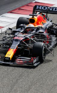 Max P1 am ersten Tag im Bahrain-Test von Peter Windsor