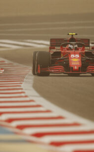 Sainz explains why first Ferrari race was not time to attack