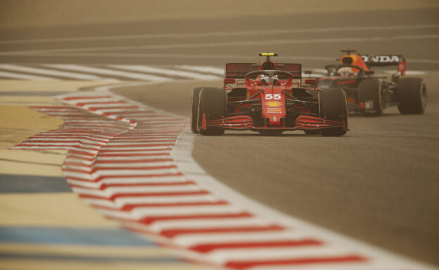Sainz explains why first Ferrari race was not time to attack 1 Sainz explains why first Ferrari race was not time to attack