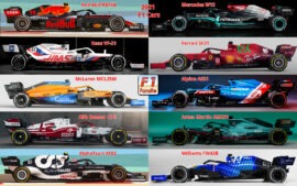 F1-joukkueet 2021: Katso kaikki rakentajat, autot ja kuljettajat -kokoonpanotiedot