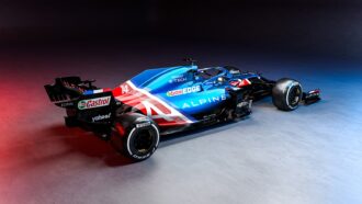 2021 อัลไพน์ A521 F1 ภาพการเปิดตัวรถ